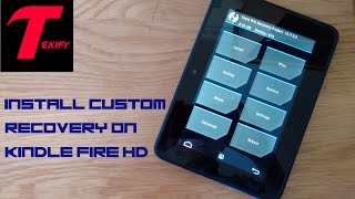 Install Custom Recovery (TWRP) On Kindle Fire HD 7 (2012) 7.5.1 (EASY!)