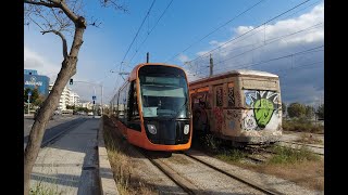 [4K] Alstom Citadis X05 Test Runs in Hellenikon, Alimos, Neo and Paleo Faliro regions (60FPS)