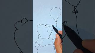 How to draw a cute Bear| step by step #viralvideo #shorts #shortsviral #art #bear #drawingtutorials