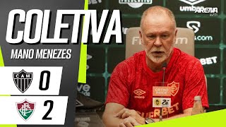 COLETIVA MANO MENEZES | Atlético-MG x Fluminense - Brasileirão 2024