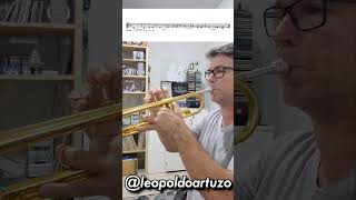 Estude pouco, toque bonito, Vídeo 88  #trompeta #trompete #trompetista #trumpetsongs #trumpette