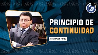 🤵 Principio de continuidad | IUSLatin