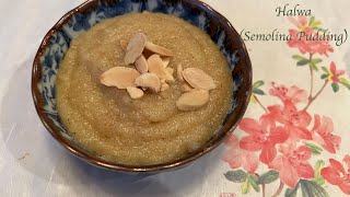 Halwa - semolina pudding