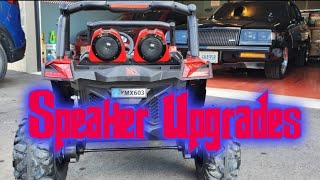 Sound upgrade for the UTV-MX