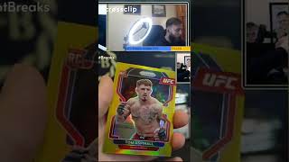 GOLD /10 TOM ASPINALL PRIZM RC 🤩🚀 #ufc #ufccards #ufcprizm #panini #danawhite