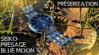 La Seiko Presage Blue Moon : L'ÉLÉGANCE à son apogée !