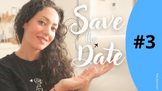 Como hacer UN SAVE THE DATE para una BODA | FORMATO VÍDEO 💚💚💚💚💚