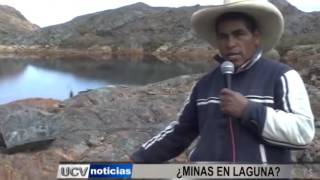 DENUNCIAN EXPLORACIÓN MINERA EN LAGUNA DE ANGUY – CÁCERES DEL PERÚ