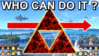 Who Can Jump Through The TRIFORCE ! - Super Smash Bros. Ultimate