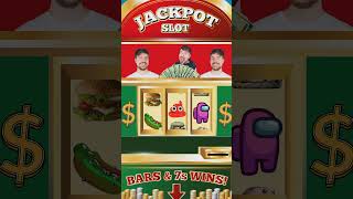 💀🍔💀  MrBeast JACKPOT🍔Slot Machine 🍔 Whopper Song  🥤 Animation Burger #gigistudios #mrbeast