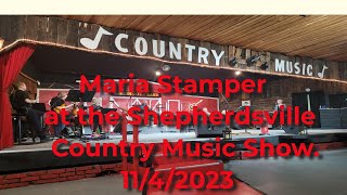 Maria Stamper at the Shepherdsville Country Music Show 11/4/2023