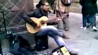 Joaquin Rodrigo "Concierto de Aranjuez"  on the street in Barcelona