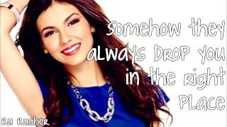 Here's 2 Us - Victoria Justice (Lyrics On Screen)