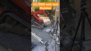 Jack hammer SCL1000 is a beast! #pool #concrete #demon #construction #kubota #scl1000 @wetscapes