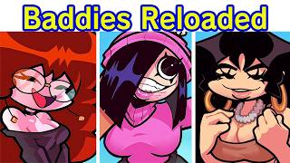 Friday Night Funkin' VS FNF Baddies Reloaded FULL WEEK + Cutscenes (FNF Mod) (Stalker Girl/Pico/GF)