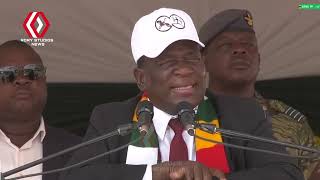 President Mnangagwa at KAMUNGOMA LIBERATION WAR MEMORIAL