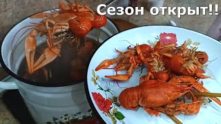 ВАРЁНЫЙ РАК. СЕЗОН ОТКРЫТ!!!