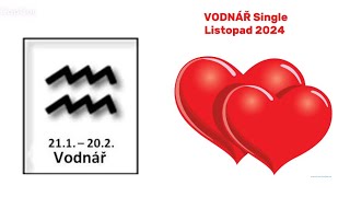 VODNÁŘ♒️ Listopad 2024 Single 2024