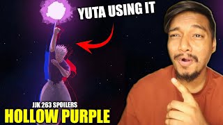 YUTA USES GOJO'S HOLLOW PURPLE ON SUKUNA!🤯 | JJK Chapter 262.5 Spoilers