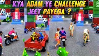 Kya Adam Ye Challenge Jeet Payega? 😲 #haksonprogaming #freefireshorts #gtafreefire #ffshorts #viral