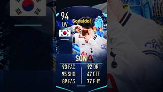 94 TOTS Son is a Beast! Insane dribble! Crazy shooting! #op #asmr #footballshorts #fifa #shortvideo