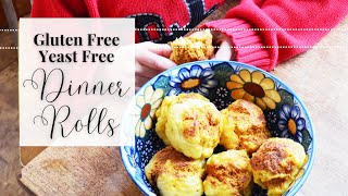 Let's Make Gluten Free Cassava Dinner Rolls | Yeast Free Rolls | Fluffy Gluten Free Dinner Rolls