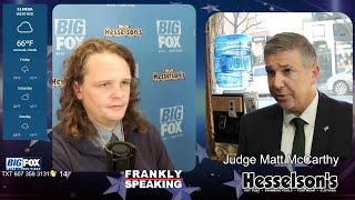 Judge Matt McCarthy Candidate for Steuben County and Family Court Judge  Returns To Frankly Speaking