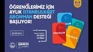 Üsküdar Belediyesi Aylık İstanbul Kart Desteği