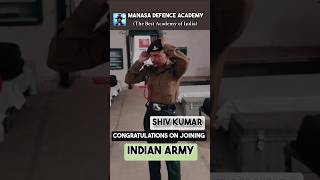 Congratulations Shiv Kumar on Completing your training and Joining the Indian Army#trending #shorts