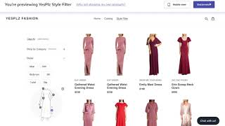 👀  A sneak peek of YesPlz Style Filter for Shopify (private only)