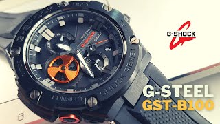 Unboxing G-shock GST-B100B-1A4DR