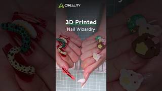 Who Wanna See 3D DIY Nails? #3dprinting #3d #creality #shorts #feed #nails #nailart