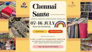 Chennai sante|Chennai exhibition|Chennai shopping hunt