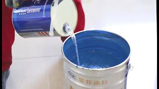 YMS aliphatic polyurethane anti corrosion paint