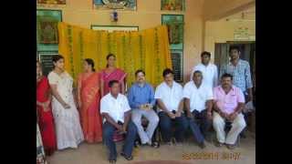 Sri. G.V.G. Ashok Kumar, IPS at S.V.N.A High School, Chatragadda on 23/08/2014