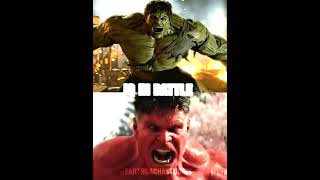 Hulk vs Hulk Vermelho #edit #marvel #whoisstrongest #debate#hulk#ucm#shortsvideo#shorts#marvelcomics