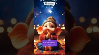 Cute Ganpati Bappa #ganpati #ganpatibappa #ganesh #viralvideo #trending #shorts #ganpatibappastatus