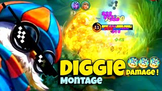 Diggie Damage Build Montage 2022 ~ Mobile Legends