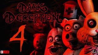 🔴LIVE | Facing New Fears in Dark Deception Chapter 4! 🔴 Live Gameplay