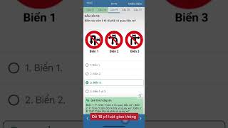 Đề số 18 phần 1 - Ôn Thi Luật Giao Thông Đường Bộ 600 câu - Sát Hạch Lái Xe ô tô hạng B1 B2