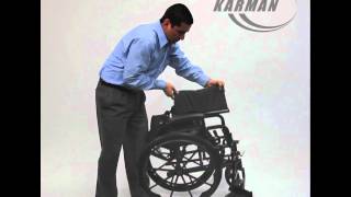 802-DY Ultra Lightweight Wheelchair - by Karman Healthcare #wheelchair #lightweight