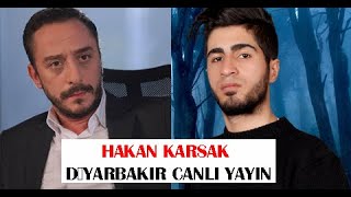 EHDO ÜNLÜ OYUNCUSU HAKAN KARSAK & YÖNETMEN DİYARKAYA  CANLI YAYINDA