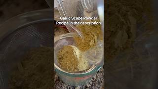 YOU Want To Make This Garlic Scape Powder! Save For Later or Send To a Friend