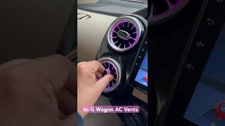 Upgraded Toyota Etios AC Vents to G Wagon | Upgrade #shortsfeed #shorts #toyota #etiosliva #viral