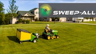 Sweep-All Powered Lawn Sweeper