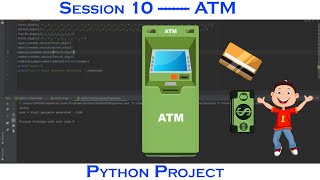 Project ATM Machin in Python | Python Projects For Beginners