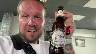 €1 a bottle of San Miguel in la rapita and fiestas first day! #travel #spain #vlog