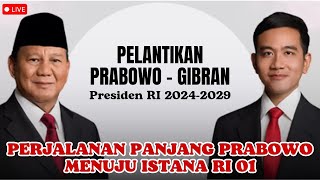 LIVE 🔴 PELANTIKAN PRESIDEN & WAPRES RI PRABOWO GIBRAN || Minggu, 20/10/2024