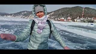 2024-02-17. Lake Baikal skating experience