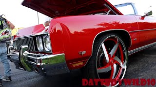 73 Caprice Classic Convertible on 28" Sandman Design Forged rims Junefest 2021